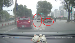 Tại đầu 'hung thần', cô gái thoát chết thần kỳ dưới gầm xe tải